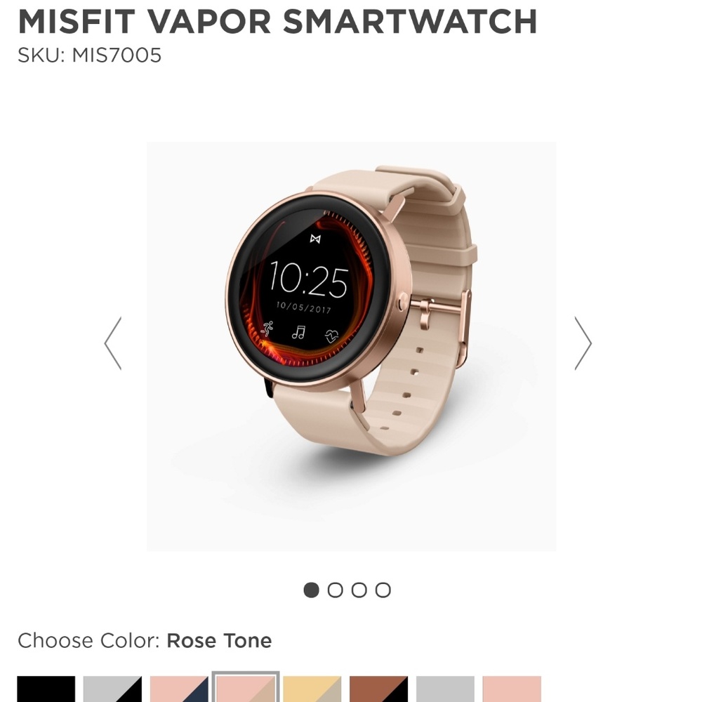 Misfit vapor smartwatch!